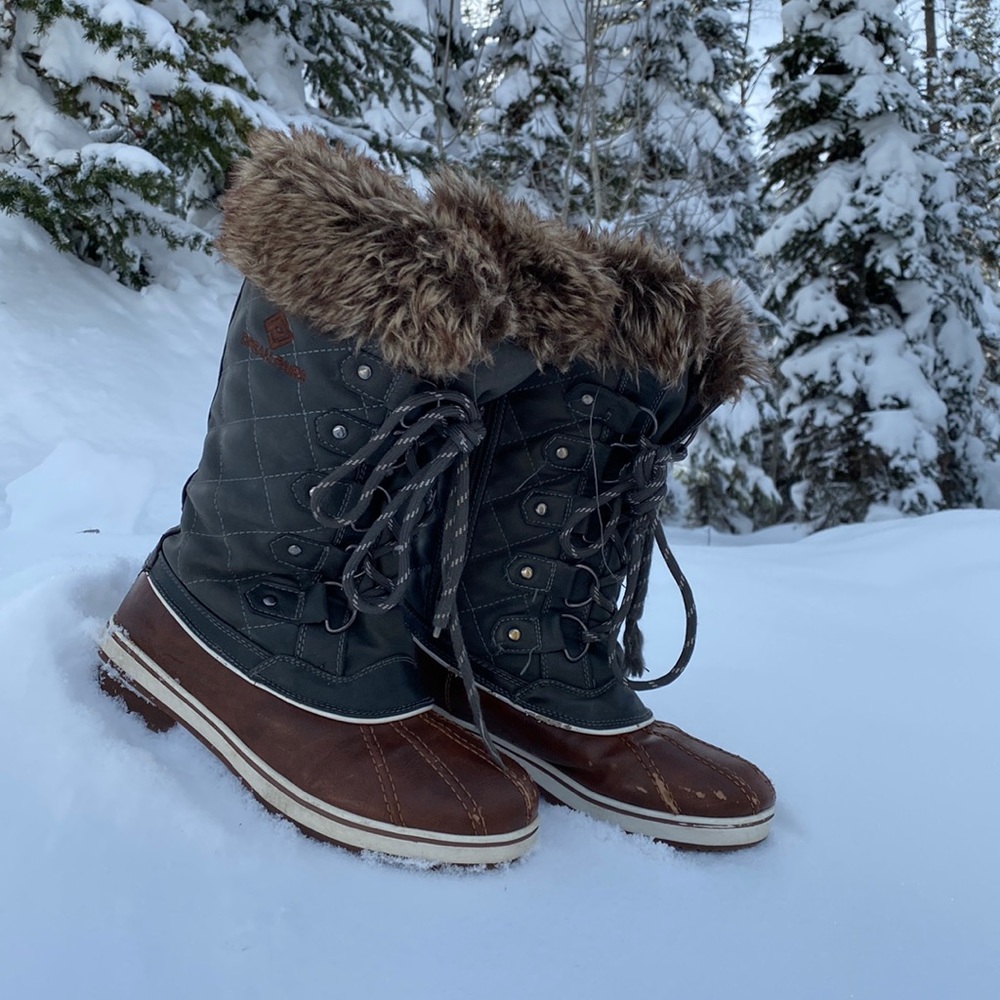 Dream Pairs Faux Fur Snow Boots